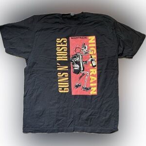 Guns N’ Roses Night Rain concert Tour Tee